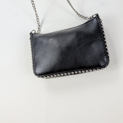 Borsa Stradivarius edgy rock Y2K borchiata
