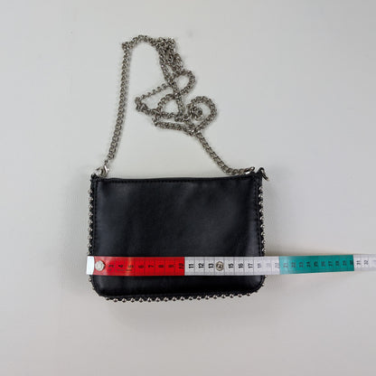 Borsa Stradivarius edgy rock Y2K borchiata