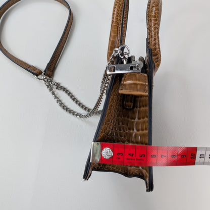 Mini bag vintage Y2K texture effetto pelle esotica