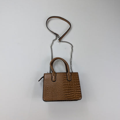Mini bag vintage Y2K texture effetto pelle esotica