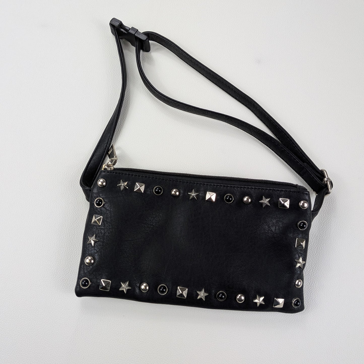 Borsa a spalla OVS ecopelle rock grunge punk