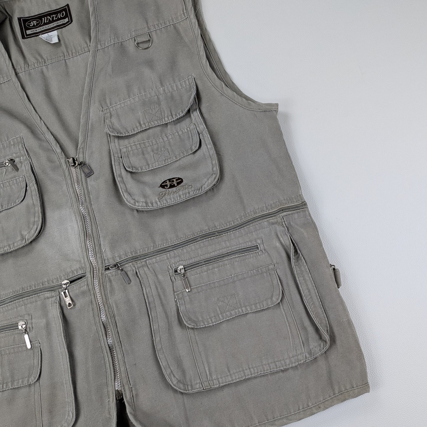 Gilet utility Jintao multitasche workwear - L