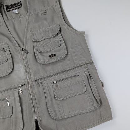 Gilet utility Jintao multitasche workwear - L