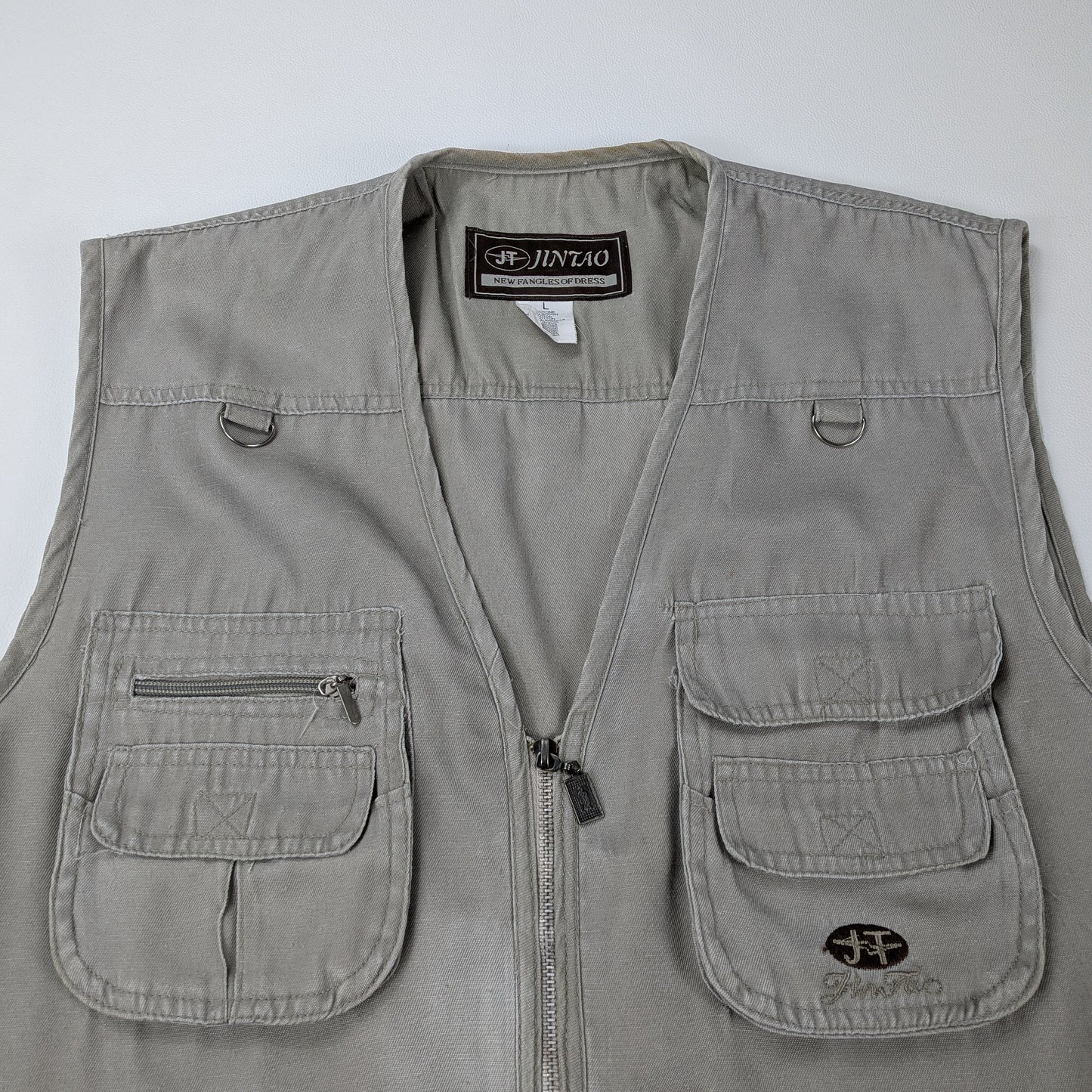 Gilet utility Jintao multitasche workwear - L