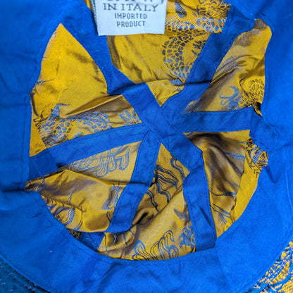 Cappellino bucket rayon blu intenso streetwear festival - M
