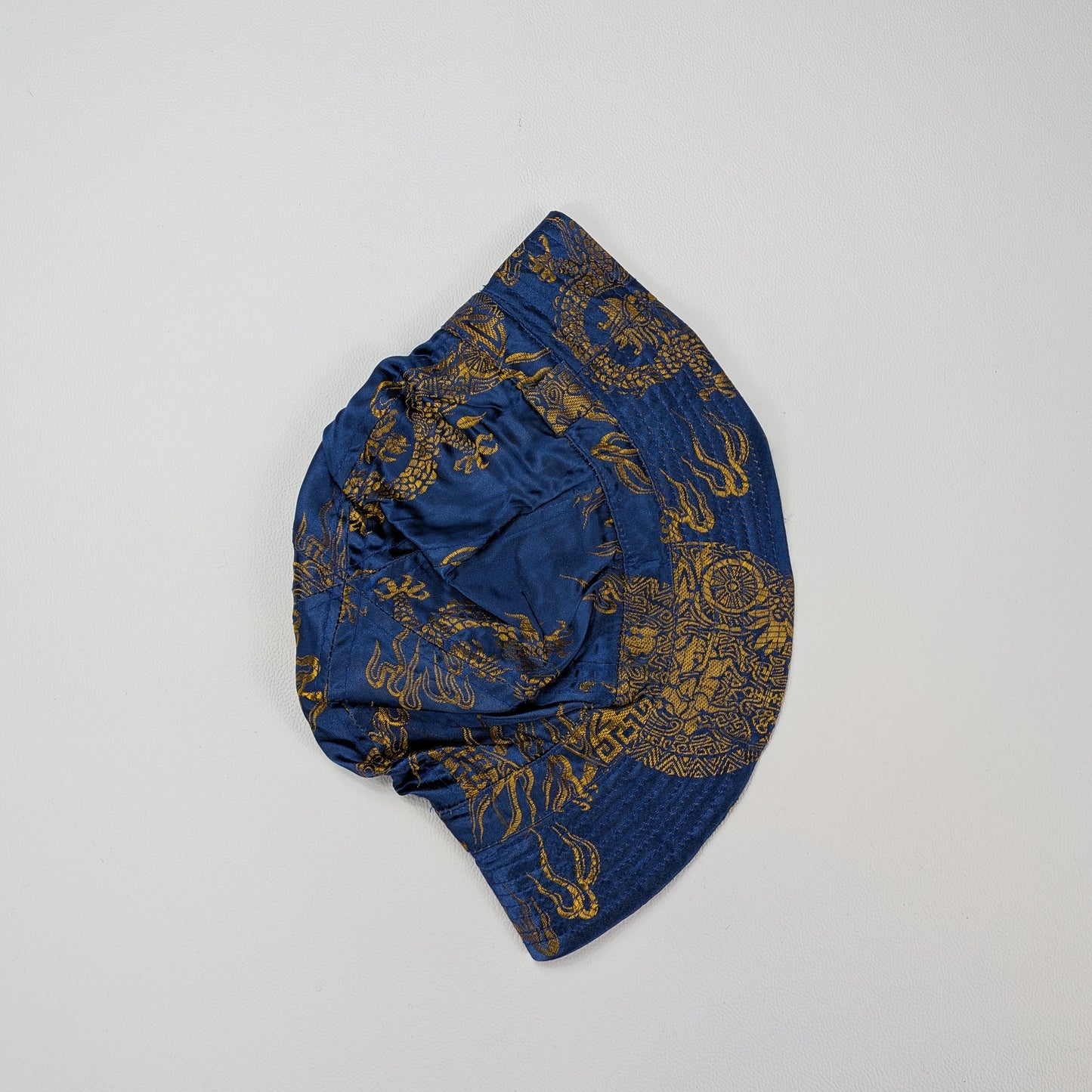 Cappellino bucket rayon blu intenso streetwear festival - M