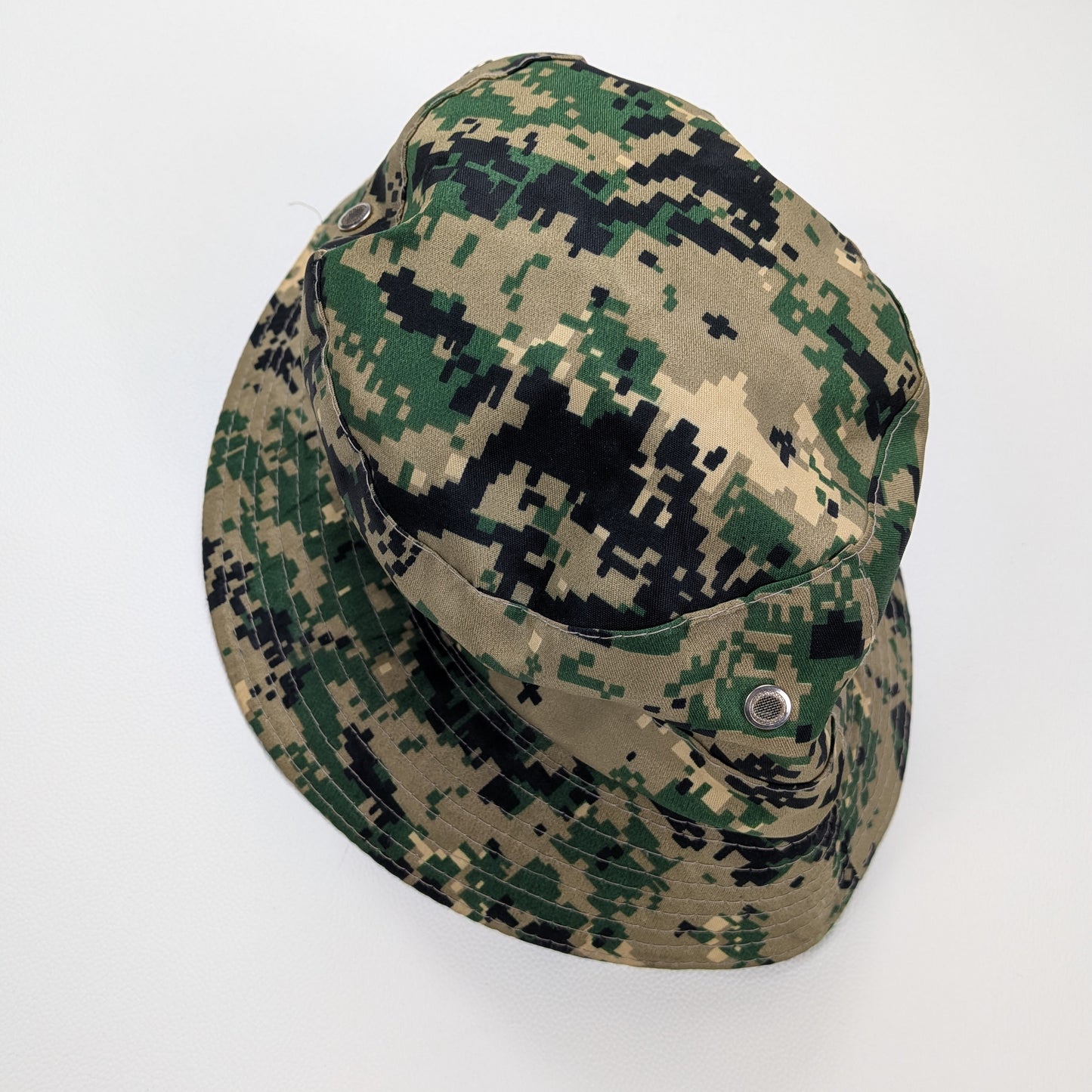 Cappello bucket boonie vintage digital camouflage