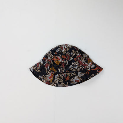 Cappellino bucket in rayon orientale streetwear skate - M