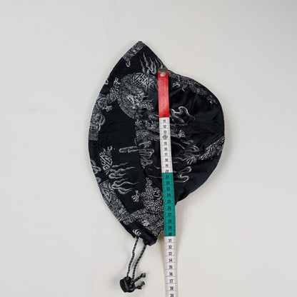 Cappello bucket rayon orientale dragon Y2K skate streetwear - L