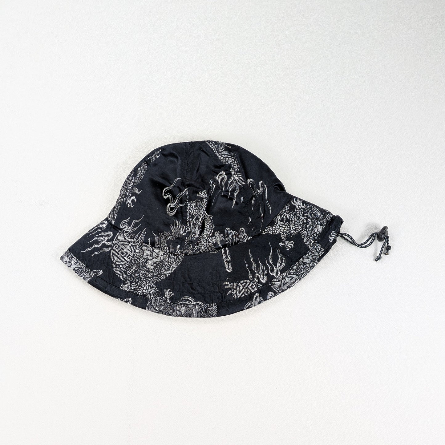Cappello bucket rayon orientale dragon Y2K skate streetwear - L