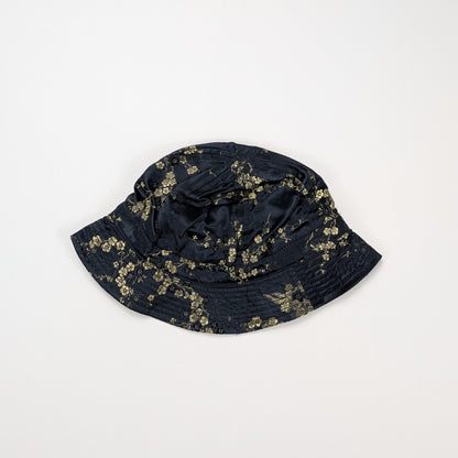 Cappellino bucket nero orientale streetwear - M