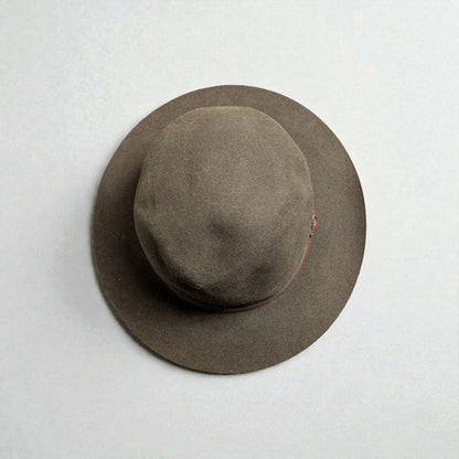 Cappello vintage Thomas Gardener in feltro di vera pelliccia di alta qualità