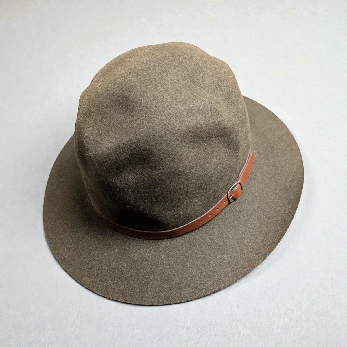 Cappello vintage Thomas Gardener in feltro di vera pelliccia di alta qualità