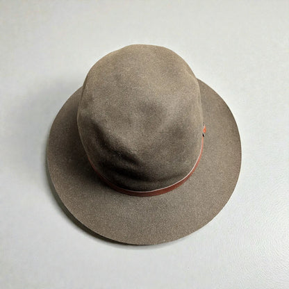 Cappello vintage Thomas Gardener in feltro di vera pelliccia di alta qualità