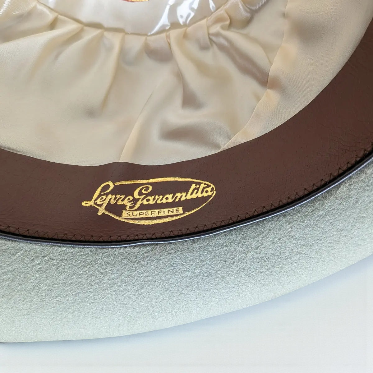 Cappello vintage Gold Star in feltro di lepre superfine made in Italy