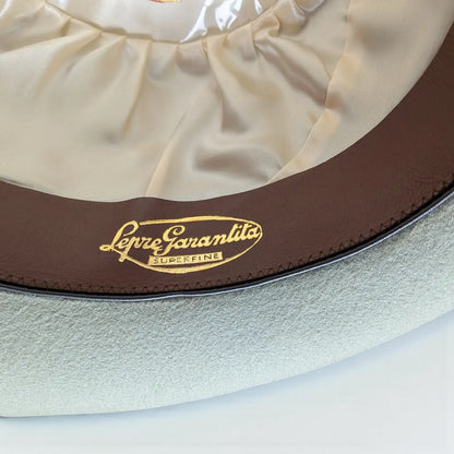 Cappello vintage Gold Star in feltro di lepre superfine made in Italy