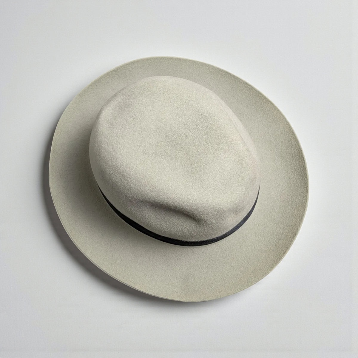 Cappello vintage Gold Star in feltro di lepre superfine made in Italy