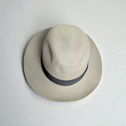 Cappello vintage Gold Star in feltro di lepre superfine made in Italy