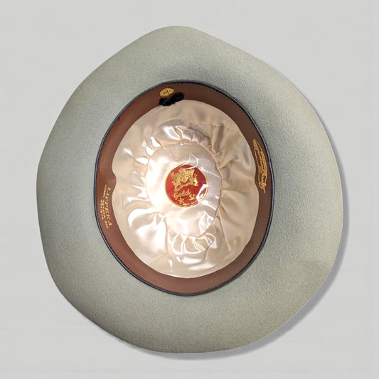 Cappello vintage Gold Star in feltro di lepre superfine made in Italy