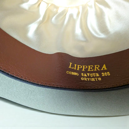 Cappello vintage Gold Star in feltro di lepre superfine made in Italy