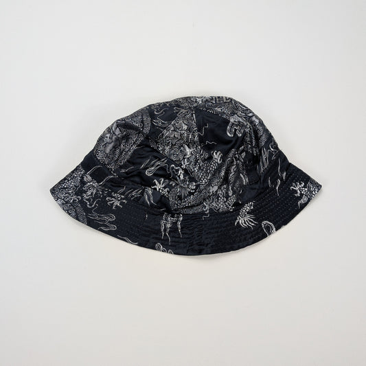 Cappello bucket rayon orientale dragon Y2K skate streetwear - M