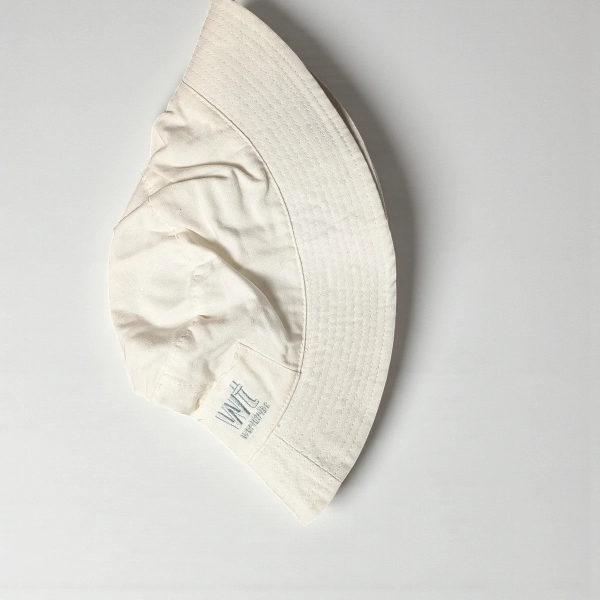 Cappello bucket vintage bianco panna - XL