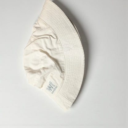 Cappello bucket vintage bianco panna - XL