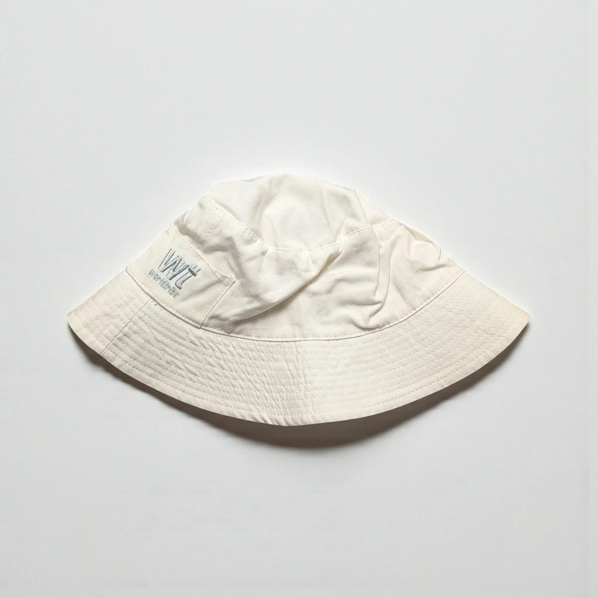 Cappello bucket vintage bianco panna - XL