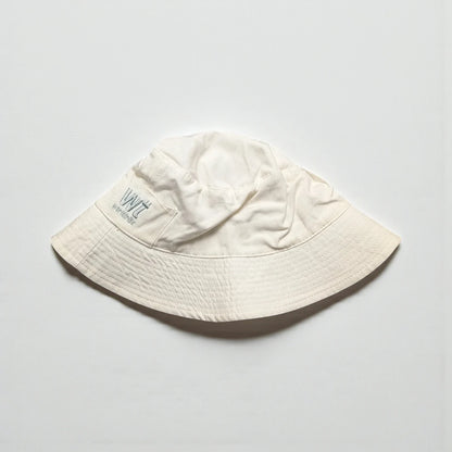 Cappello bucket vintage bianco panna - XL