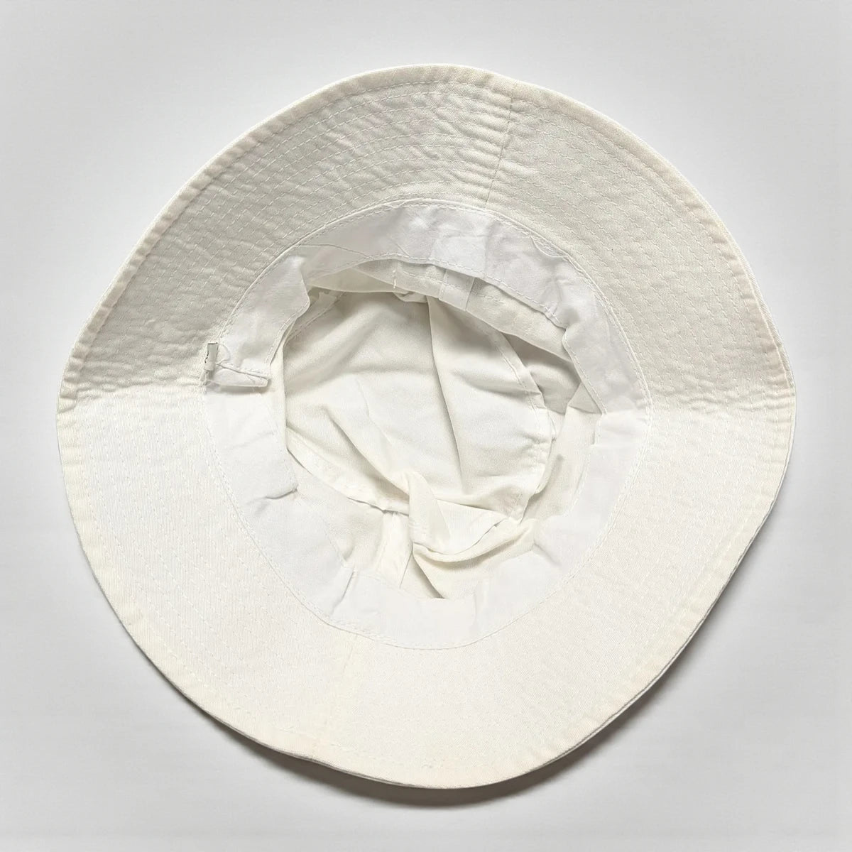 Cappello bucket vintage bianco panna - XL