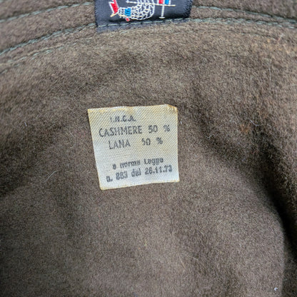 Cappello bucket vintage cashmere lana - 60