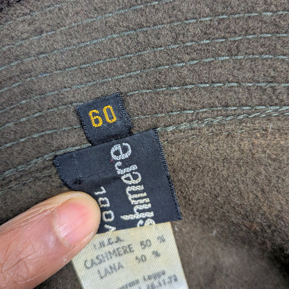 Cappello bucket vintage cashmere lana - 60