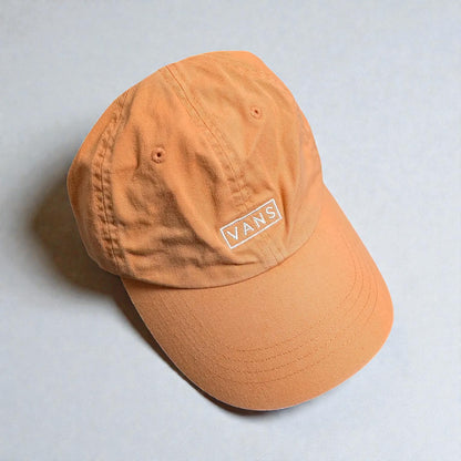 Cappello in cotone con visiera curva