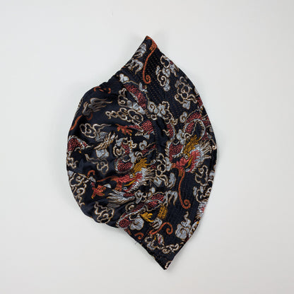Cappellino bucket in rayon orientale streetwear skate - L