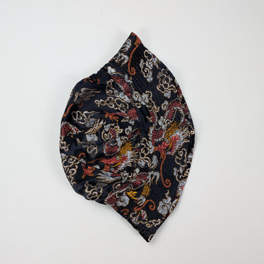 Cappellino bucket in rayon orientale streetwear skate - L