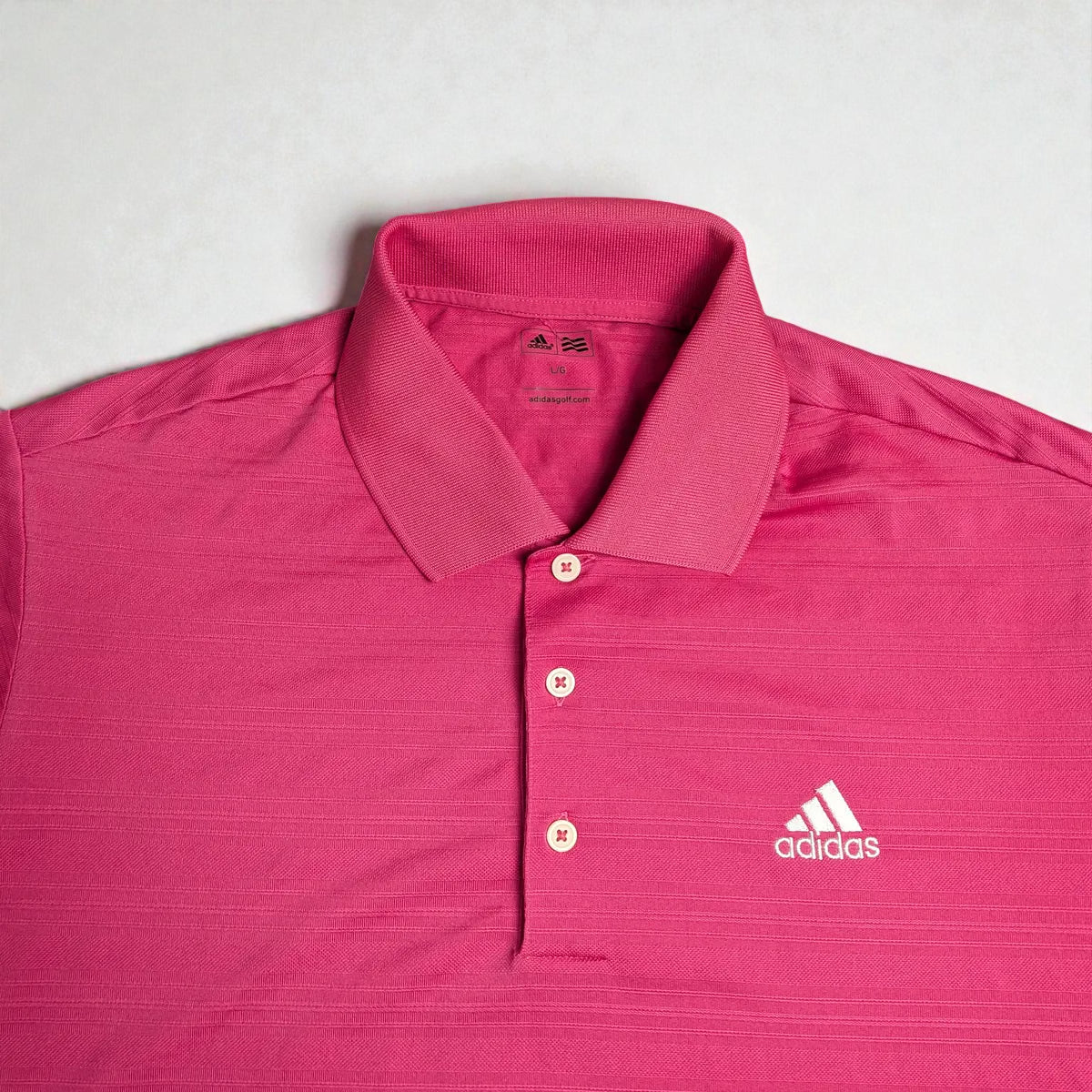 Polo vintage Adidas golf sportswear old-school - L