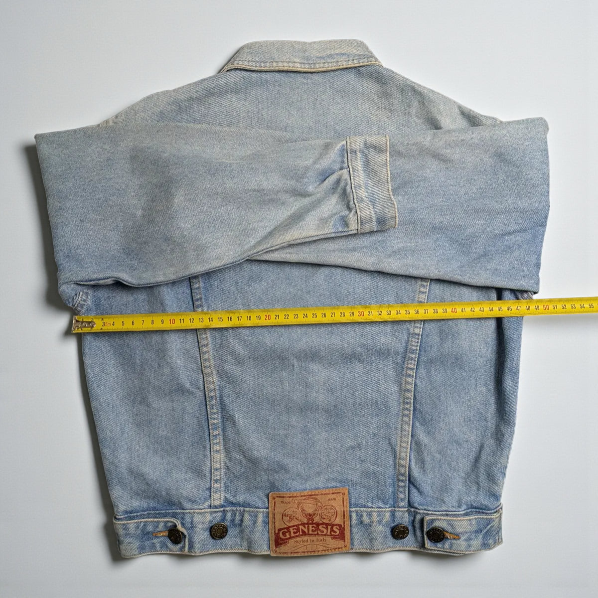 Giacca in jeans vintage Genesis anni ’90 - S