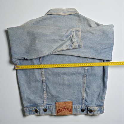 Giacca in jeans vintage Genesis anni ’90 - S