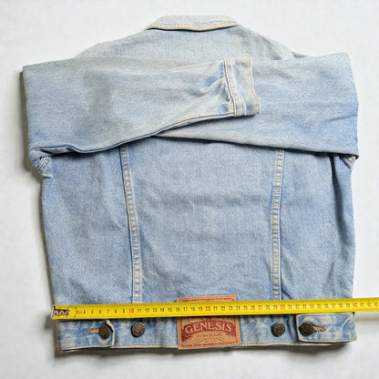 Giacca in jeans vintage Genesis anni ’90 - S