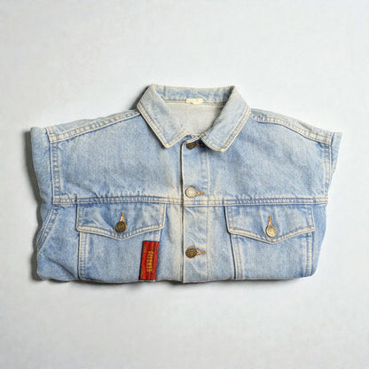 Giacca in jeans vintage Genesis anni ’90 - S