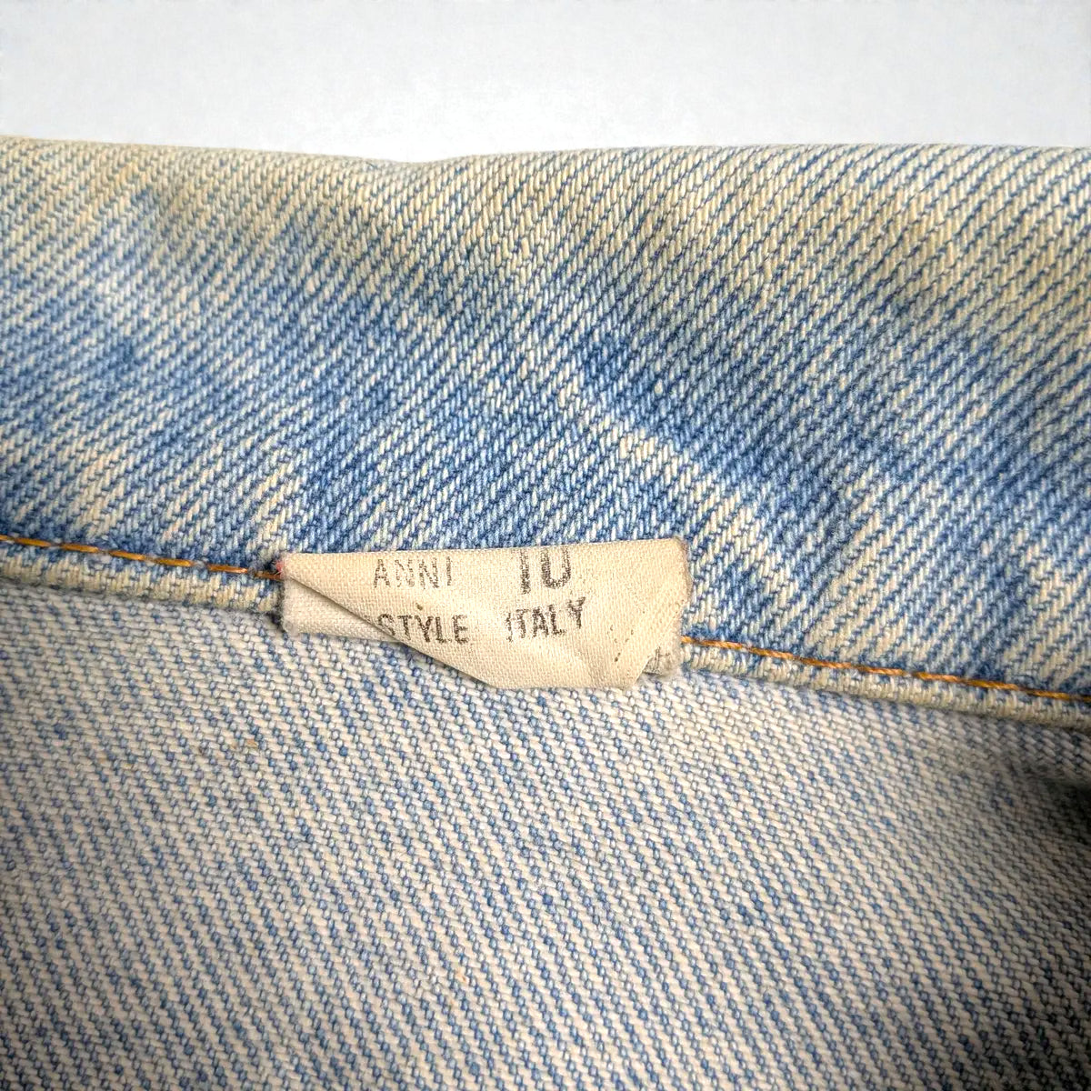 Giacca in jeans vintage Genesis anni ’90 - S