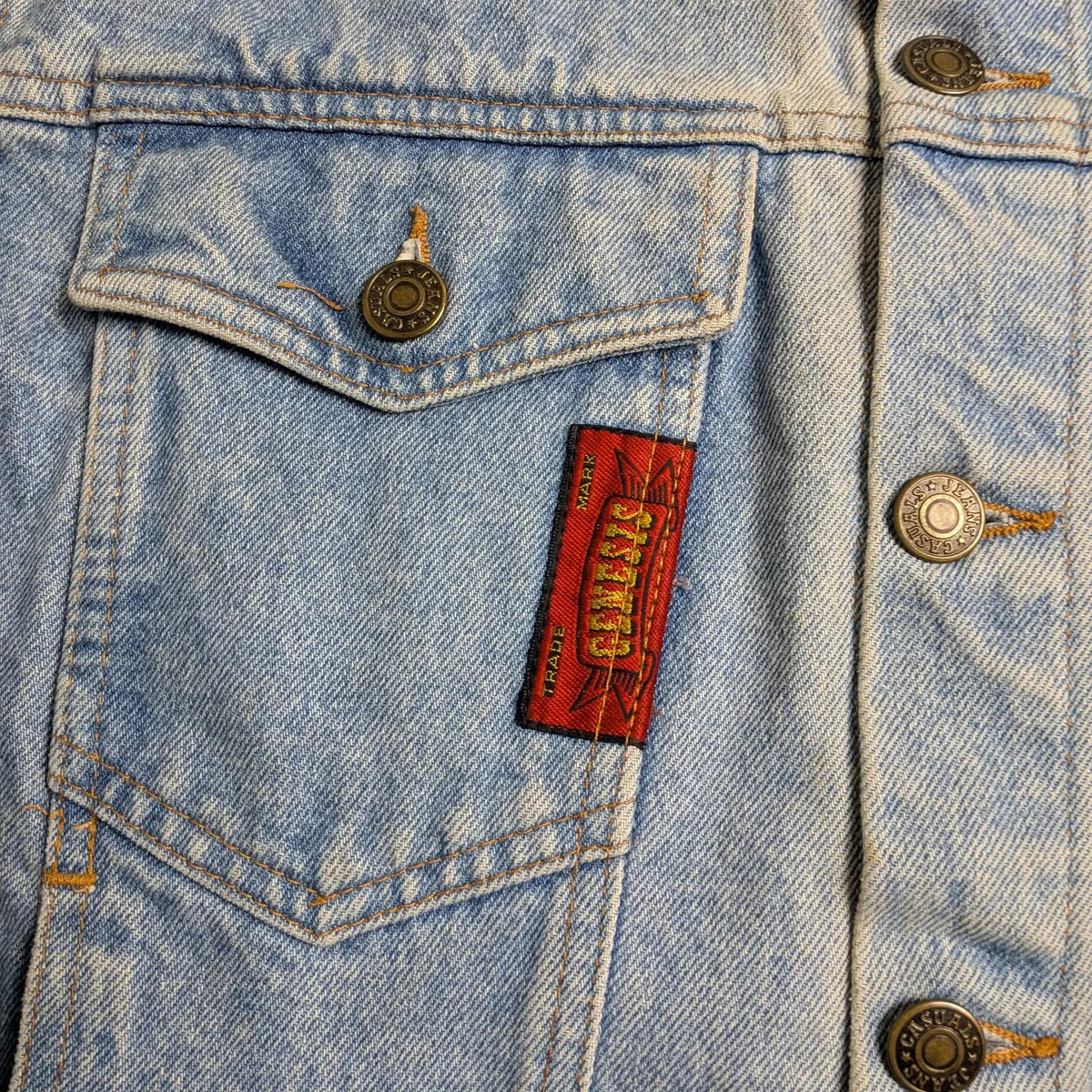 Giacca in jeans vintage Genesis anni ’90 - S