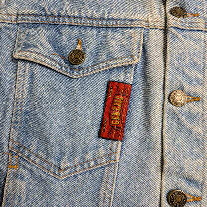 Giacca in jeans vintage Genesis anni ’90 - S