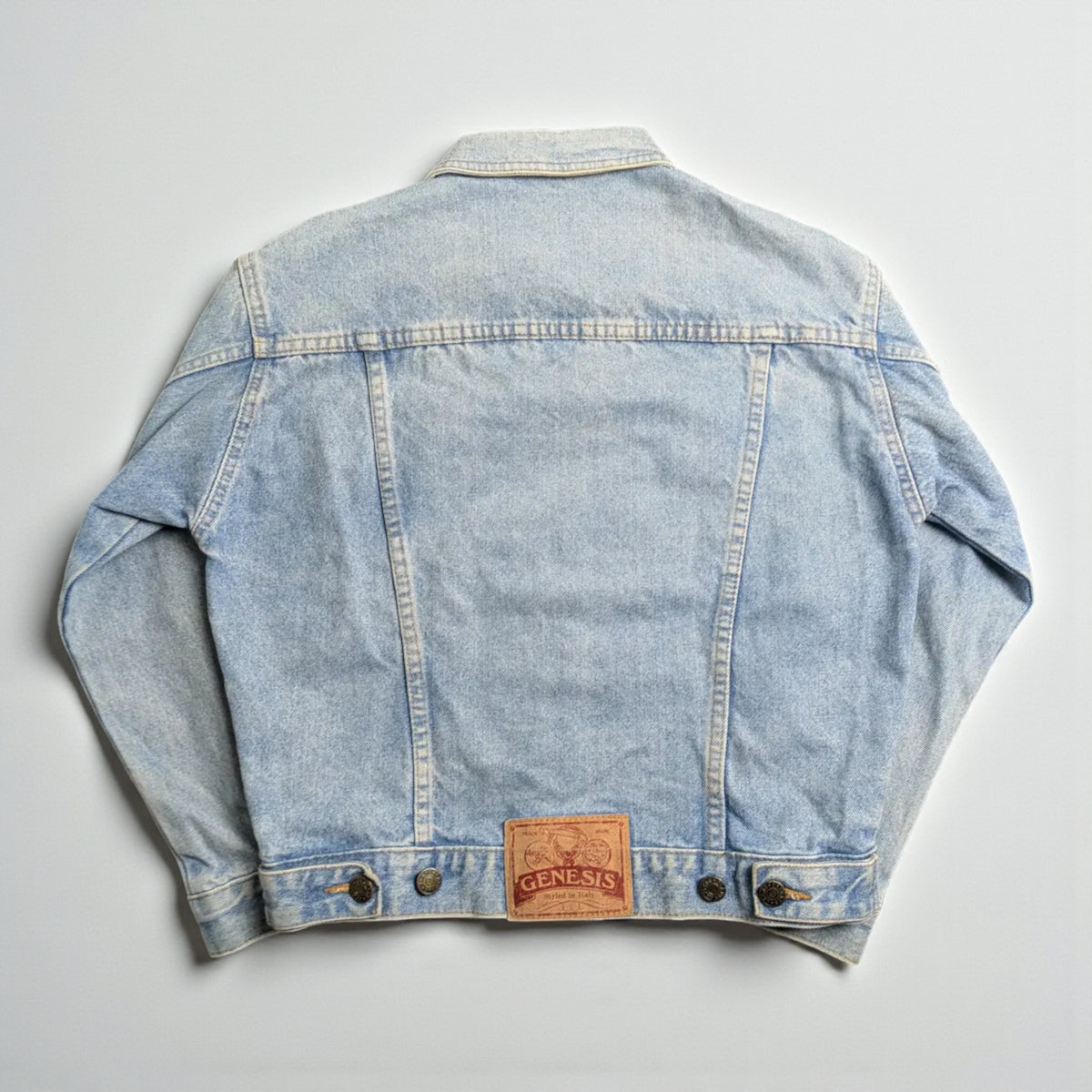 Giacca in jeans vintage Genesis anni ’90 - S