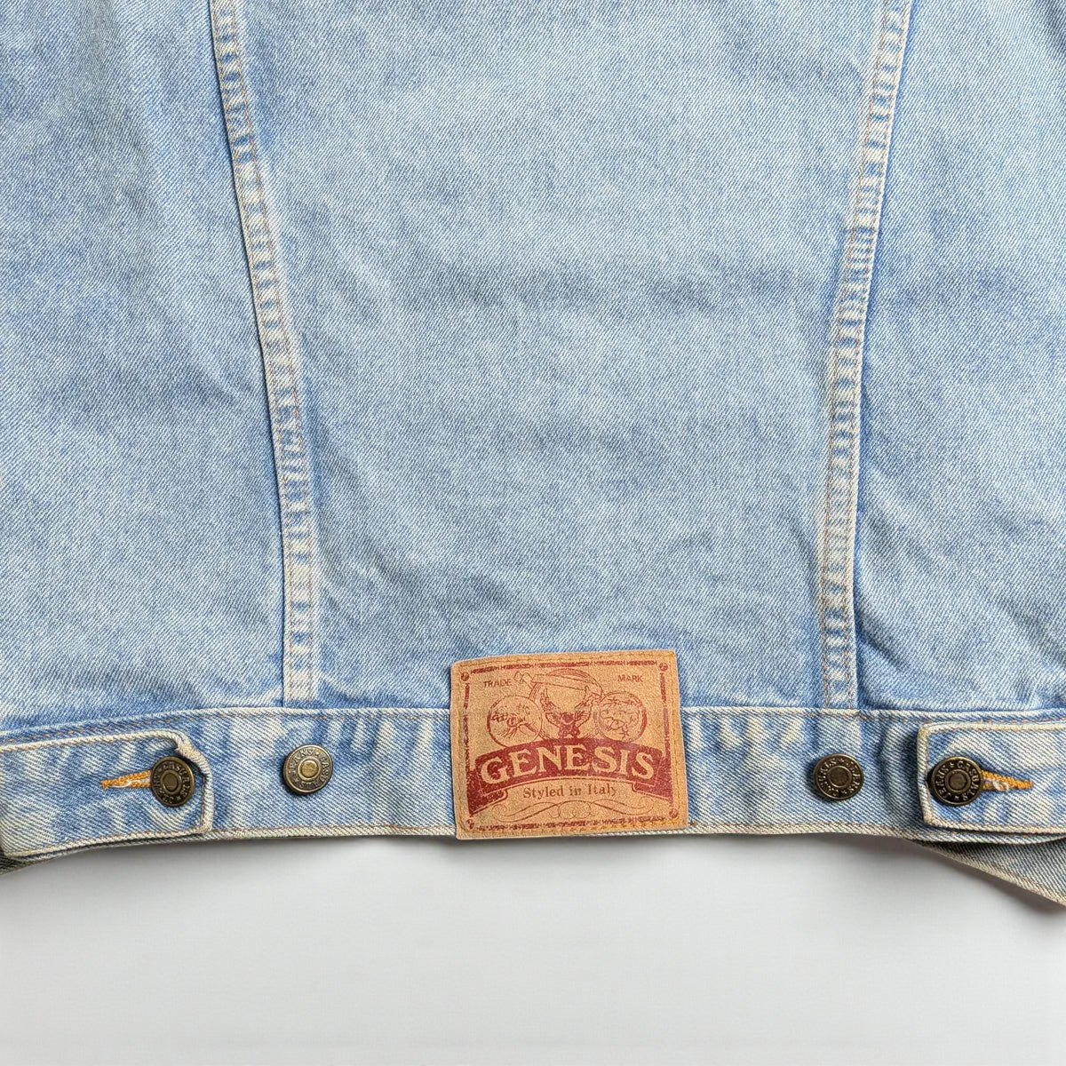 Giacca in jeans vintage Genesis anni ’90 - S