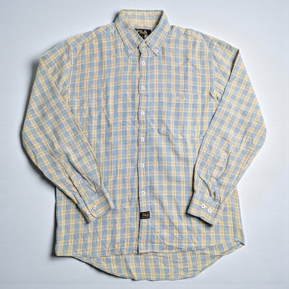 Camicia vintage Fila a quadri in cotone - S/M