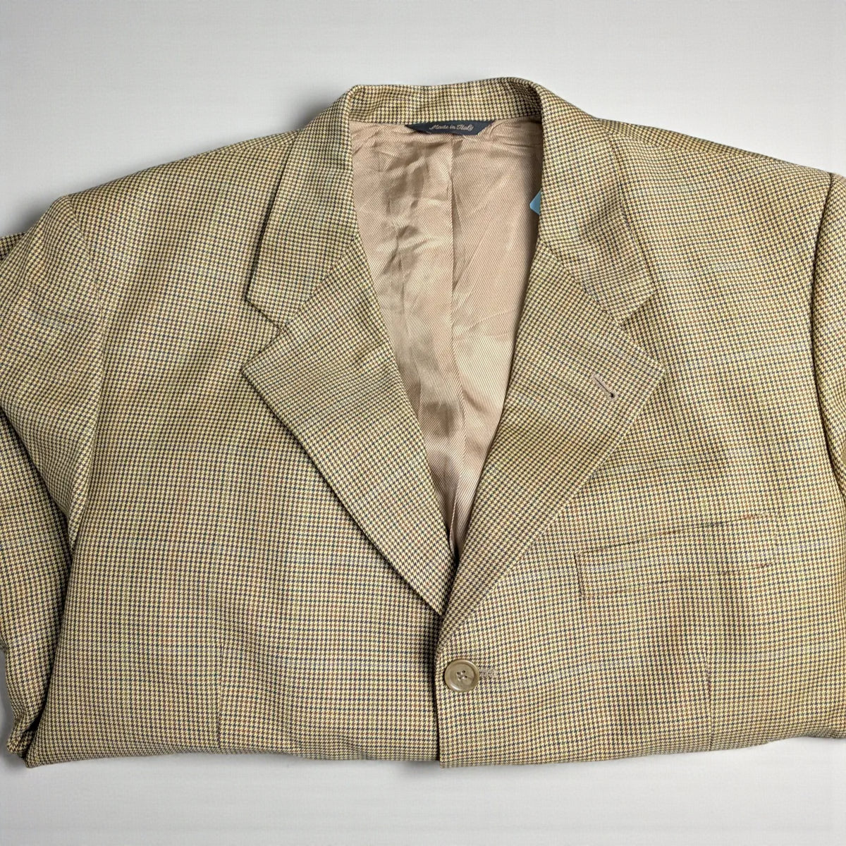 Blazer vintage made in Italy in lana merino - L/XL