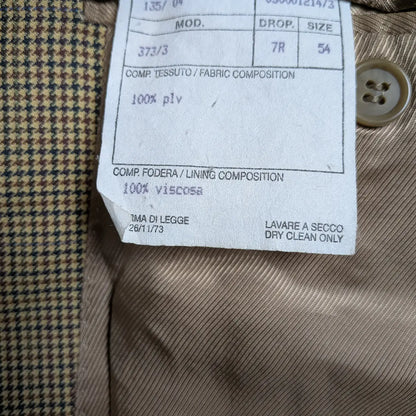 Blazer vintage made in Italy in lana merino - L/XL
