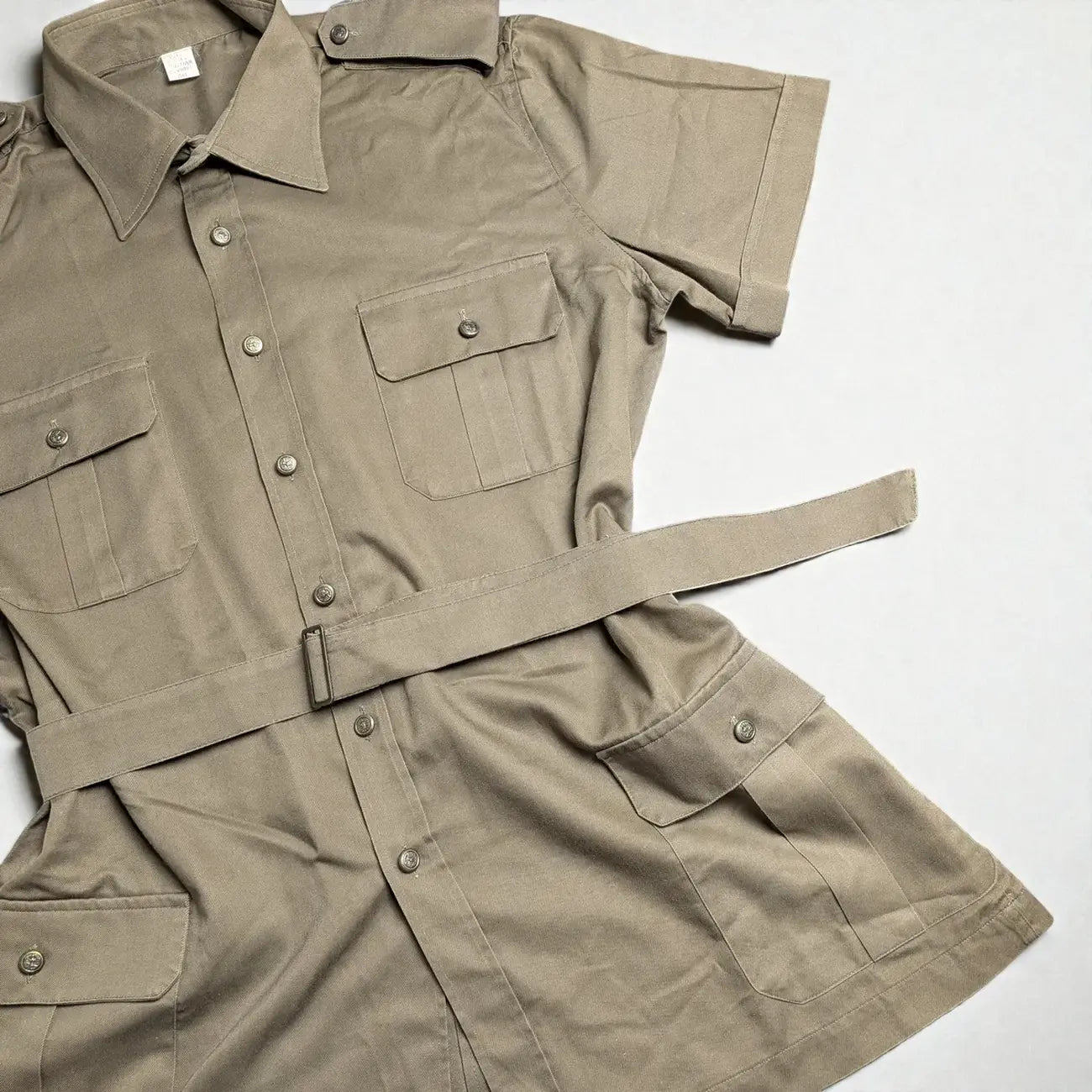 Camicia vintage safari workwear style - M