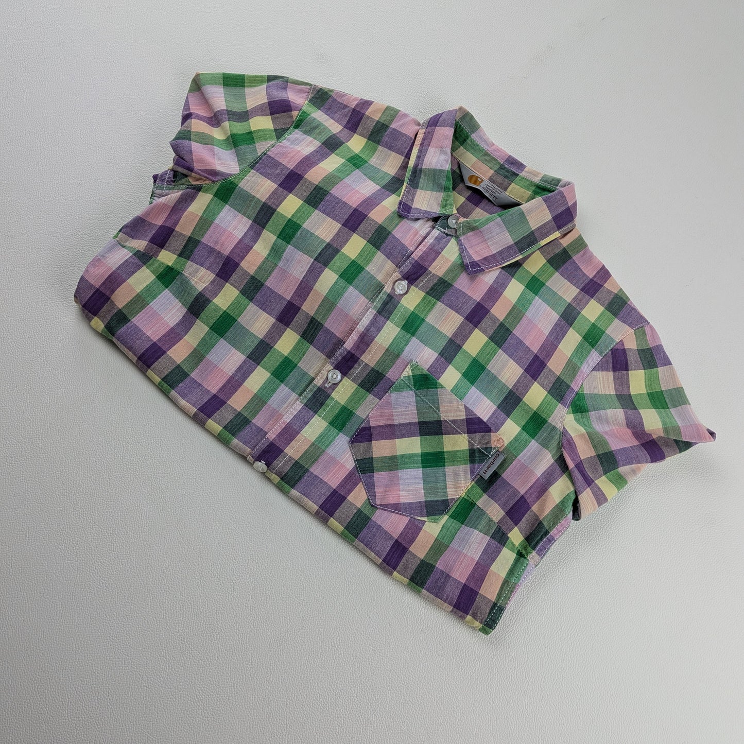 Carhartt Women's Vintage Checkered Shirt - XS